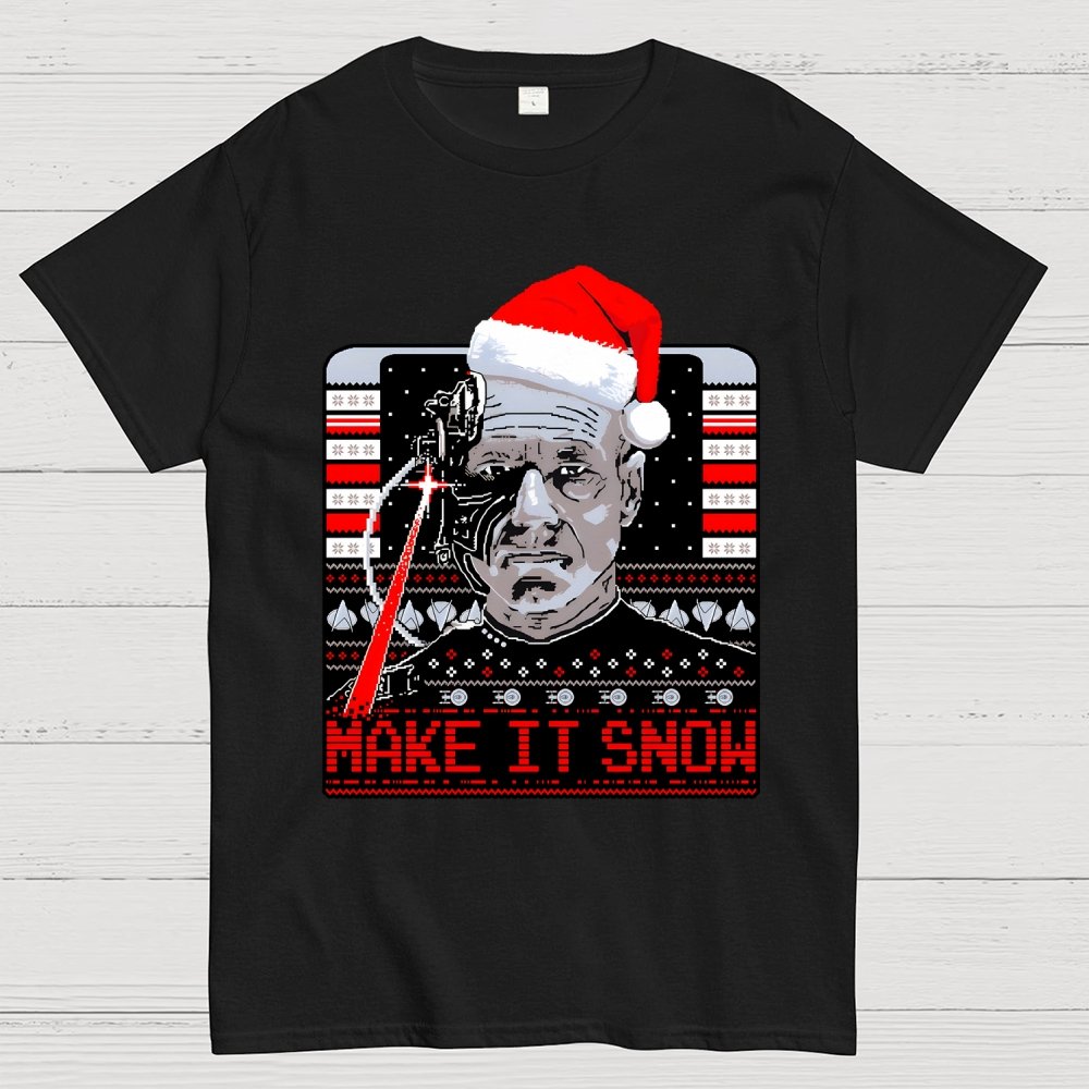 Make it snow Geek T-Shirt