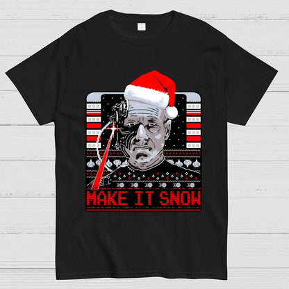 Make it snow Geek T-Shirt