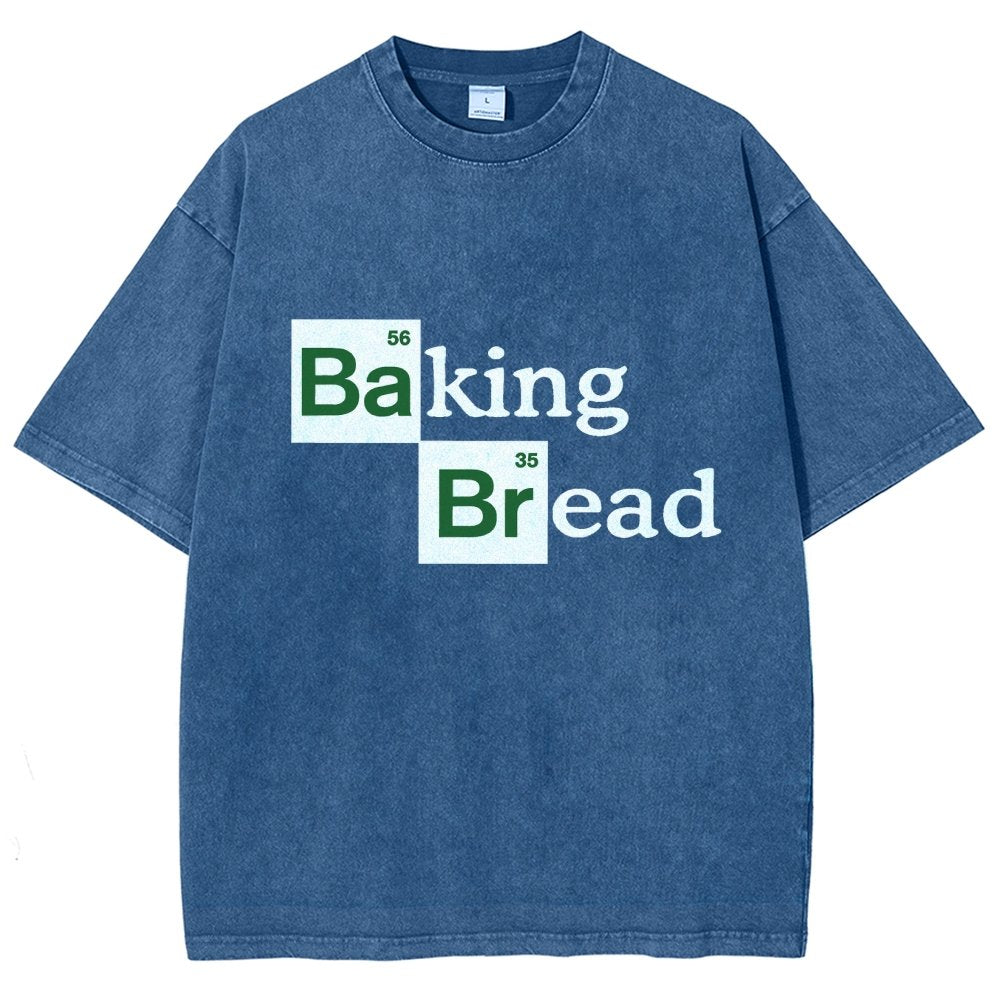 Baking Bread Vintage Distressed T-shirt