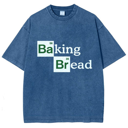 Baking Bread Vintage Distressed T-shirt