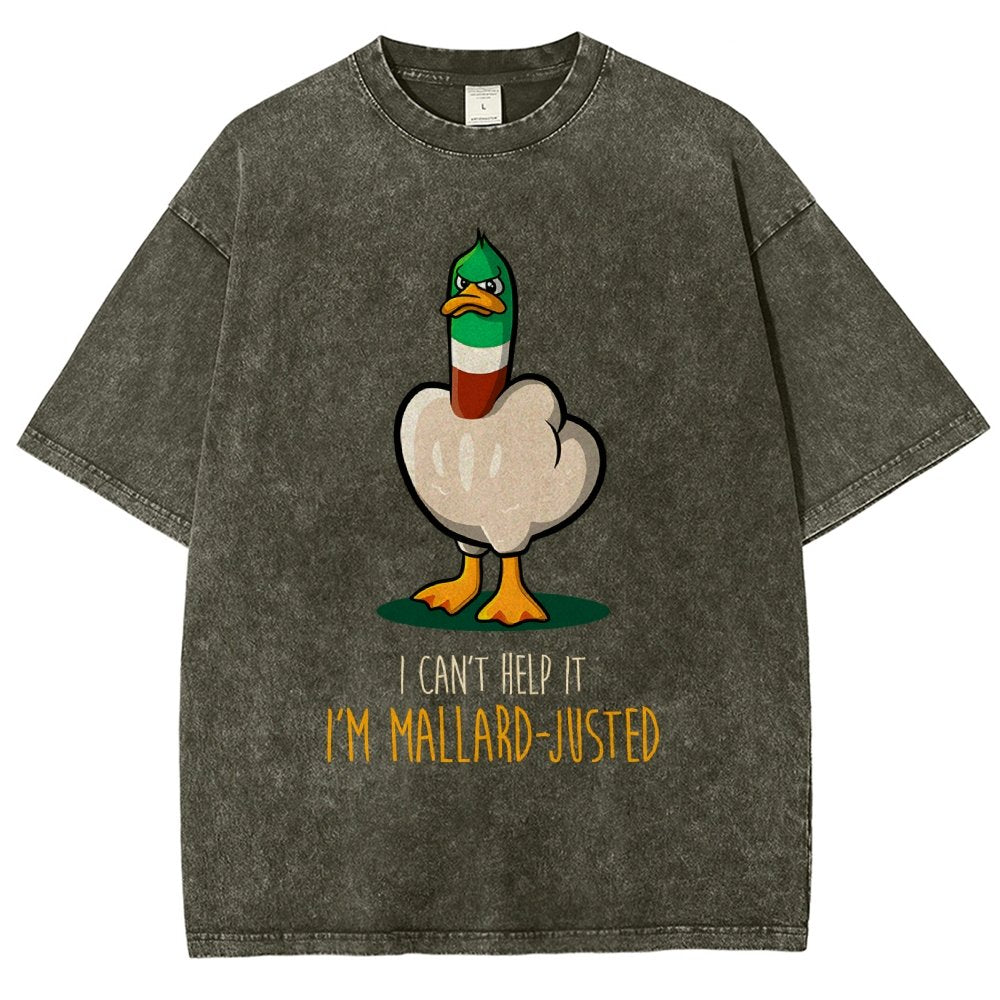 Maladjusted Mallard Vintage Distressed T-shirt