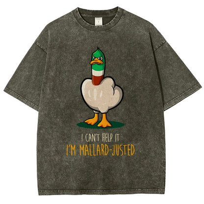 Maladjusted Mallard Vintage Distressed T-shirt