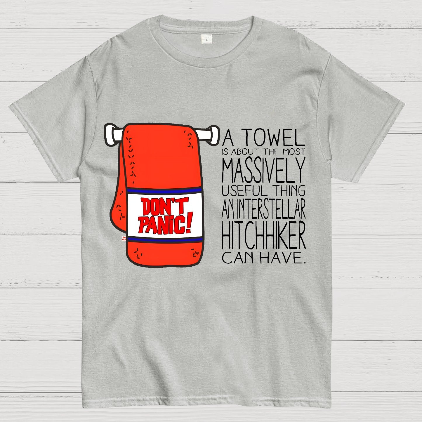 Don't Panic Geek T-Shirt
