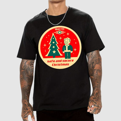 Safe and Secure Christmas Geek T-Shirt