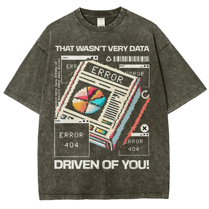 That Wasn't Very Logic Based Of You Funny Vintage Distressed T-shirt