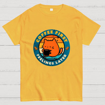 Coffee And Then Feelings Geek T-Shirt