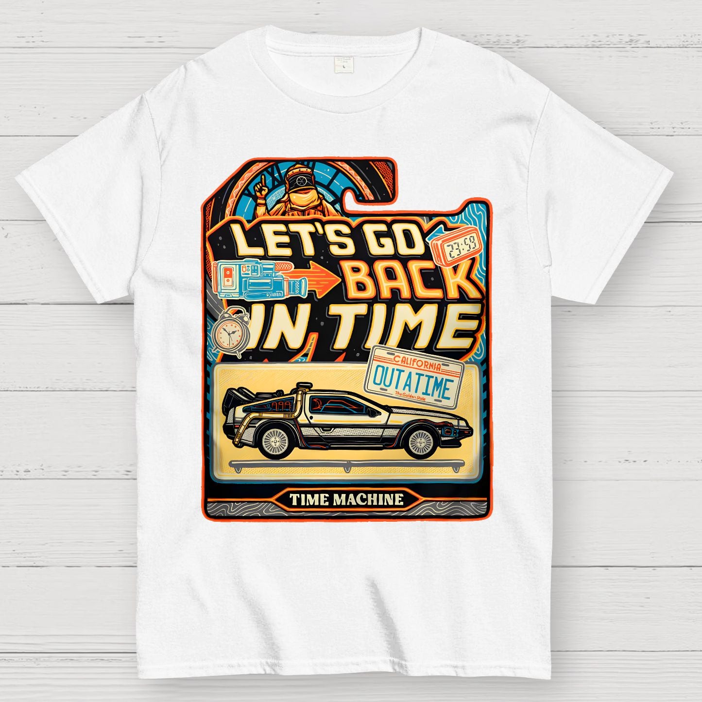 Time Machine Geek T-Shirt