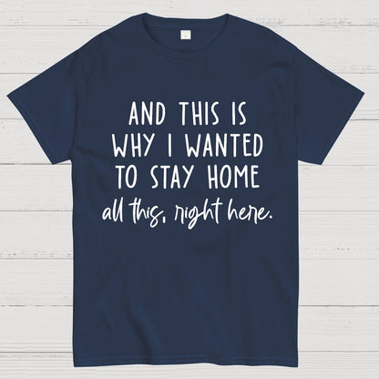 Sarcastic Introvert And This Is Why I Wanted To Stay Home Geek T-Shirt