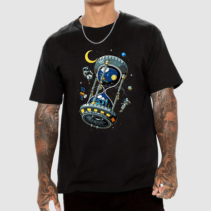 Space Hourglass Geek T-Shirt