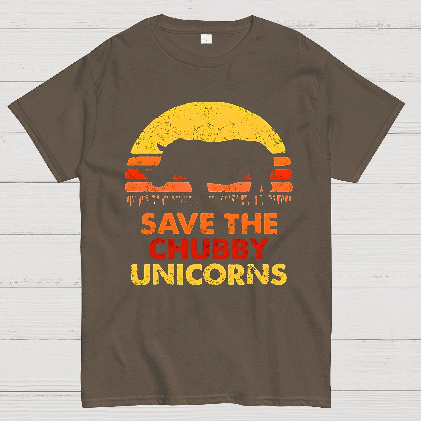 Save The Chubby Unicorns Geek T-Shirt