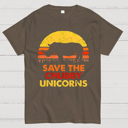 Save The Chubby Unicorns Geek T-Shirt