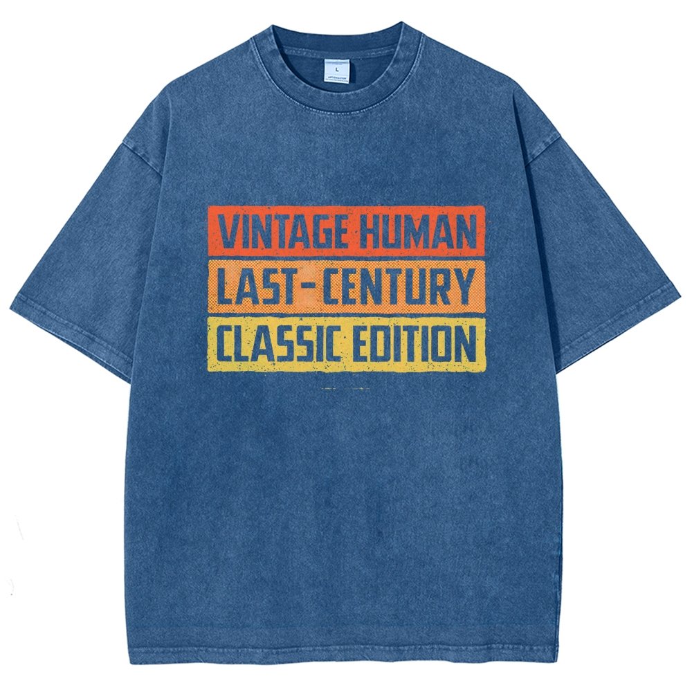 Vintage Human Vintage Distressed T-shirt