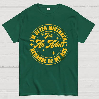 Often Mistaken For An Adult Because Of My Age Geek T-Shirt