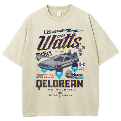 Gigawatts Garage Remix Vintage Distressed T-shirt