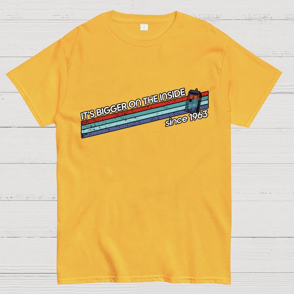 It's Bigger On The Inside Since 1963 Art Print Geek T-Shirt
