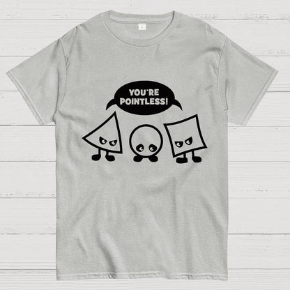 Geek Math Science School Nerd You're Pointless Geeky T-Shirt