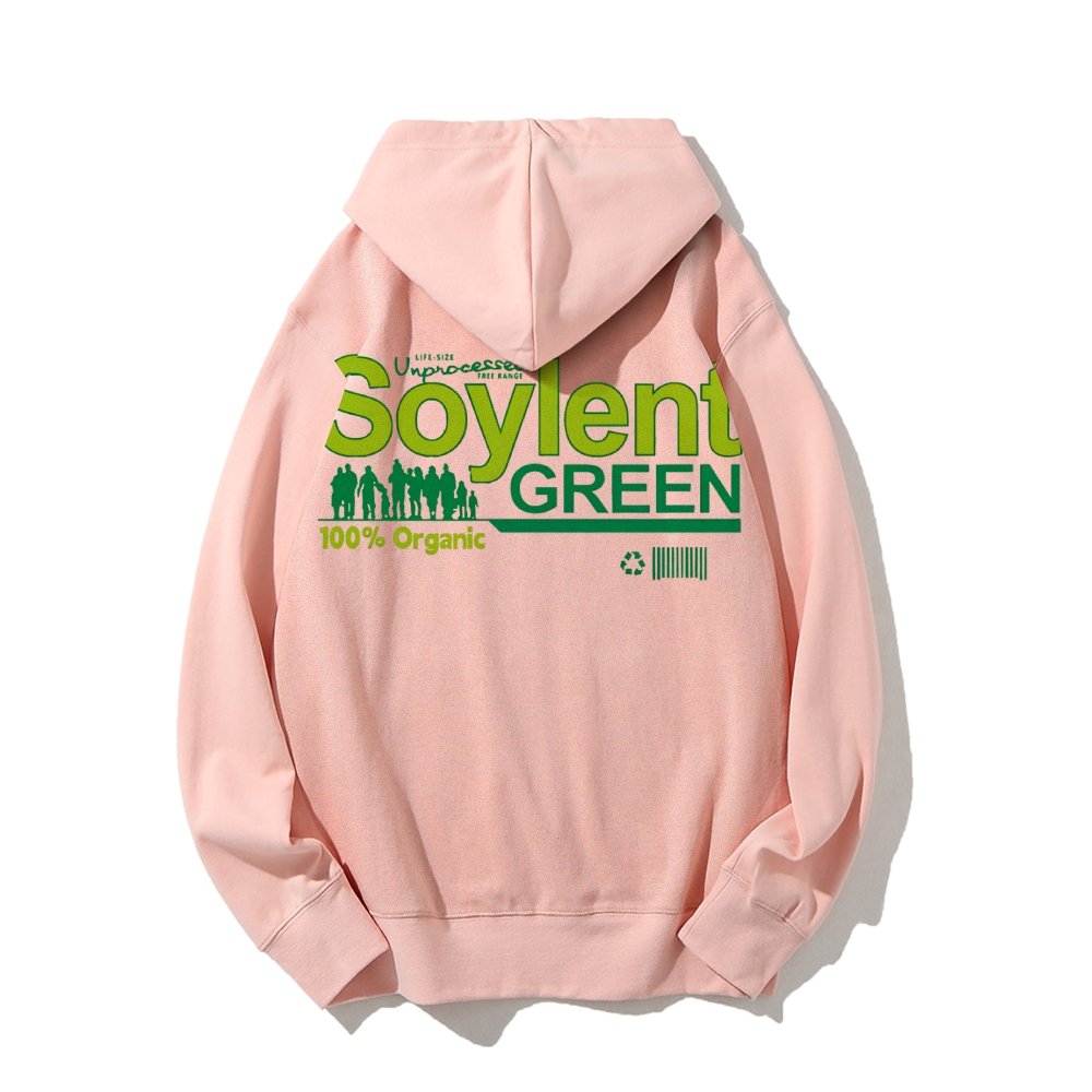 Soylent Green Printed Back Cotton Hoodie