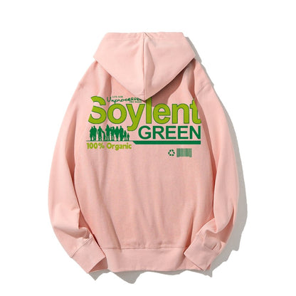 Soylent Green Printed Back Cotton Hoodie