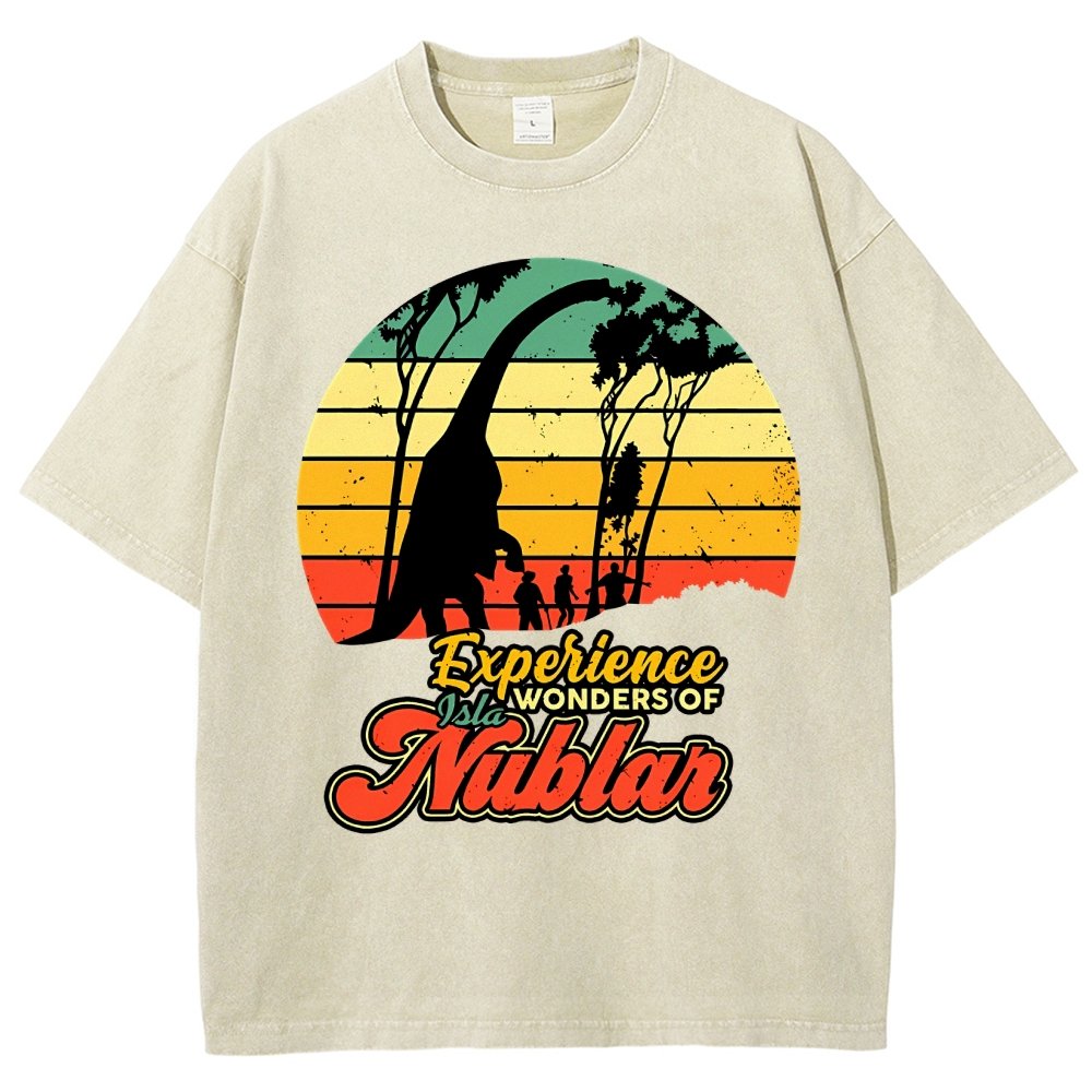 Island of Wonders Vintage Distressed T-shirt