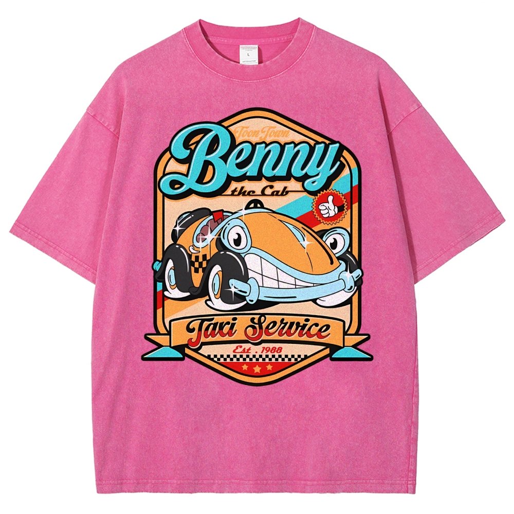 Buddy The Cab Vintage Distressed T-shirt
