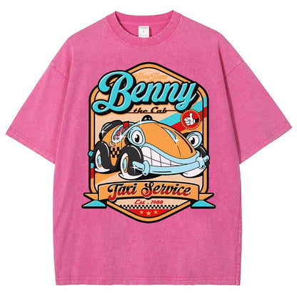 Buddy The Cab Vintage Distressed T-shirt