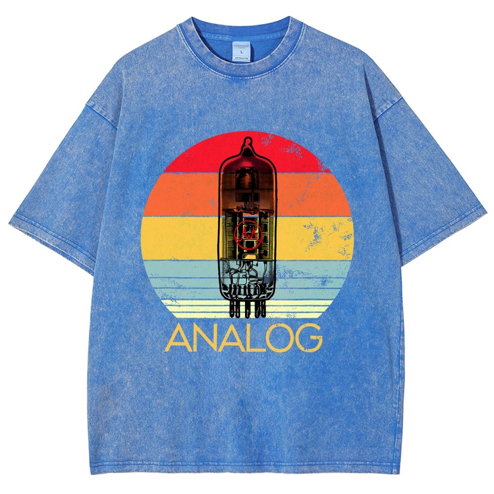 Vacuum Tube Analog Vintage Distressed T-shirt