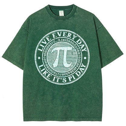 Vintage Pi Day Vintage Distressed T-shirt