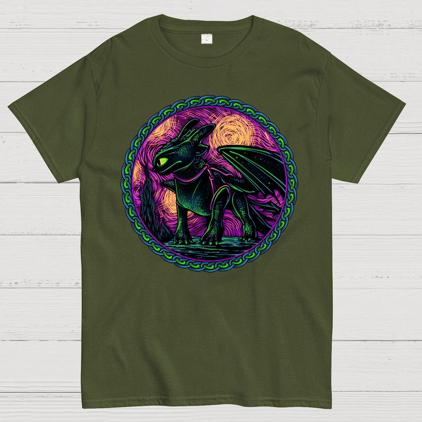 Fury of the Night Sky Geek T-Shirt