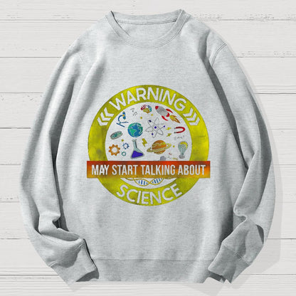 Funny Science Lover Geek Cotton Sweatshirt