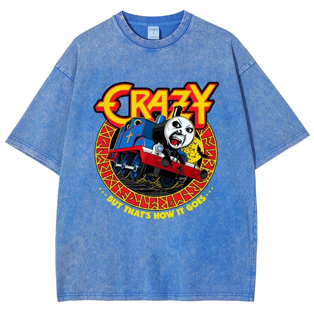 Crazy Tom Vintage Distressed T-shirt