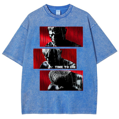 Time to die Vintage Distressed T-shirt