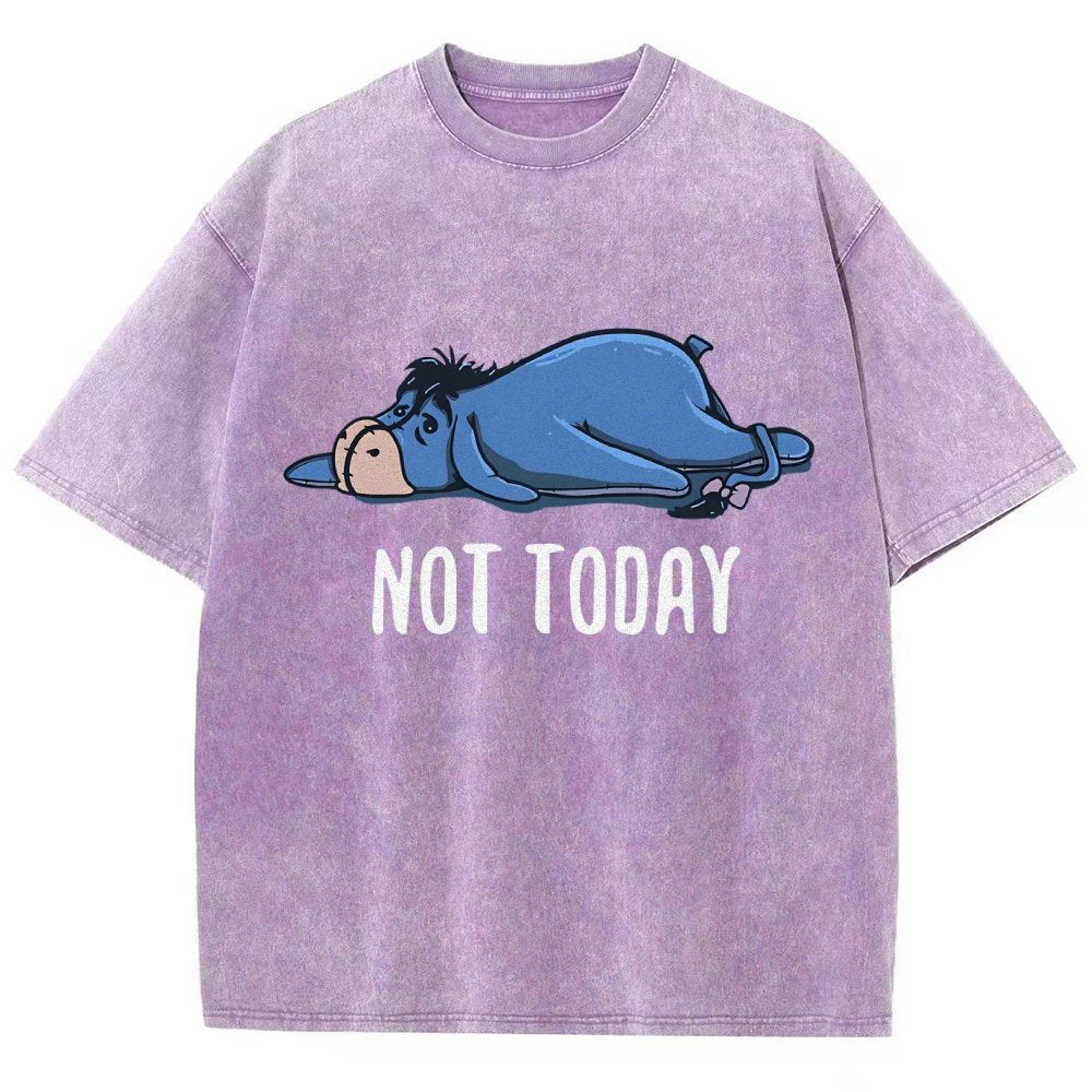 Not Today Vintage Distressed T-shirt