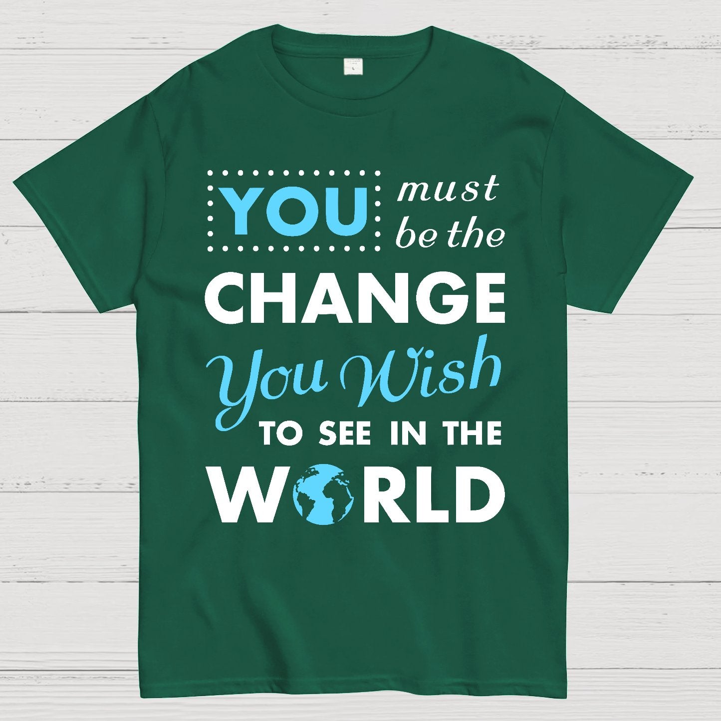 Be the Change Geek T-Shirt
