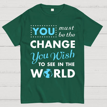 Be the Change Geek T-Shirt