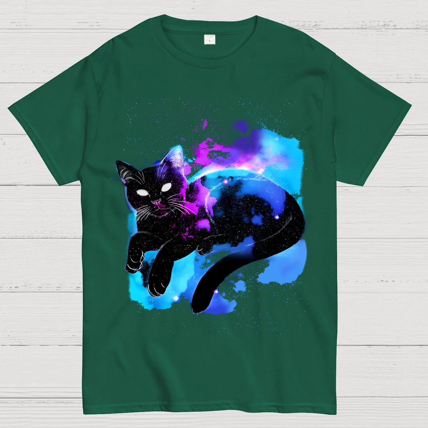 Space Cat Geek T-Shirt