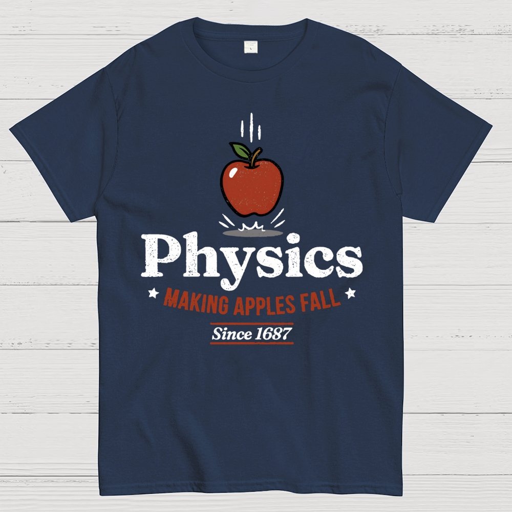 Apple Meets Physics Geek T-Shirt