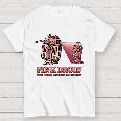 Pink Droid Geek T-Shirt