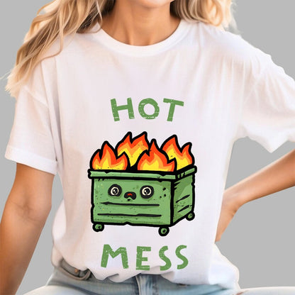 Hot Mess Unisex Geek T-Shirt