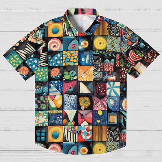Mosaic Art Graffiti Geeky Shirt