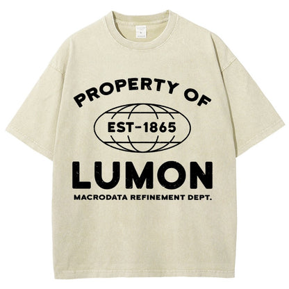 Property of Lumon Vintage Distressed T-shirt