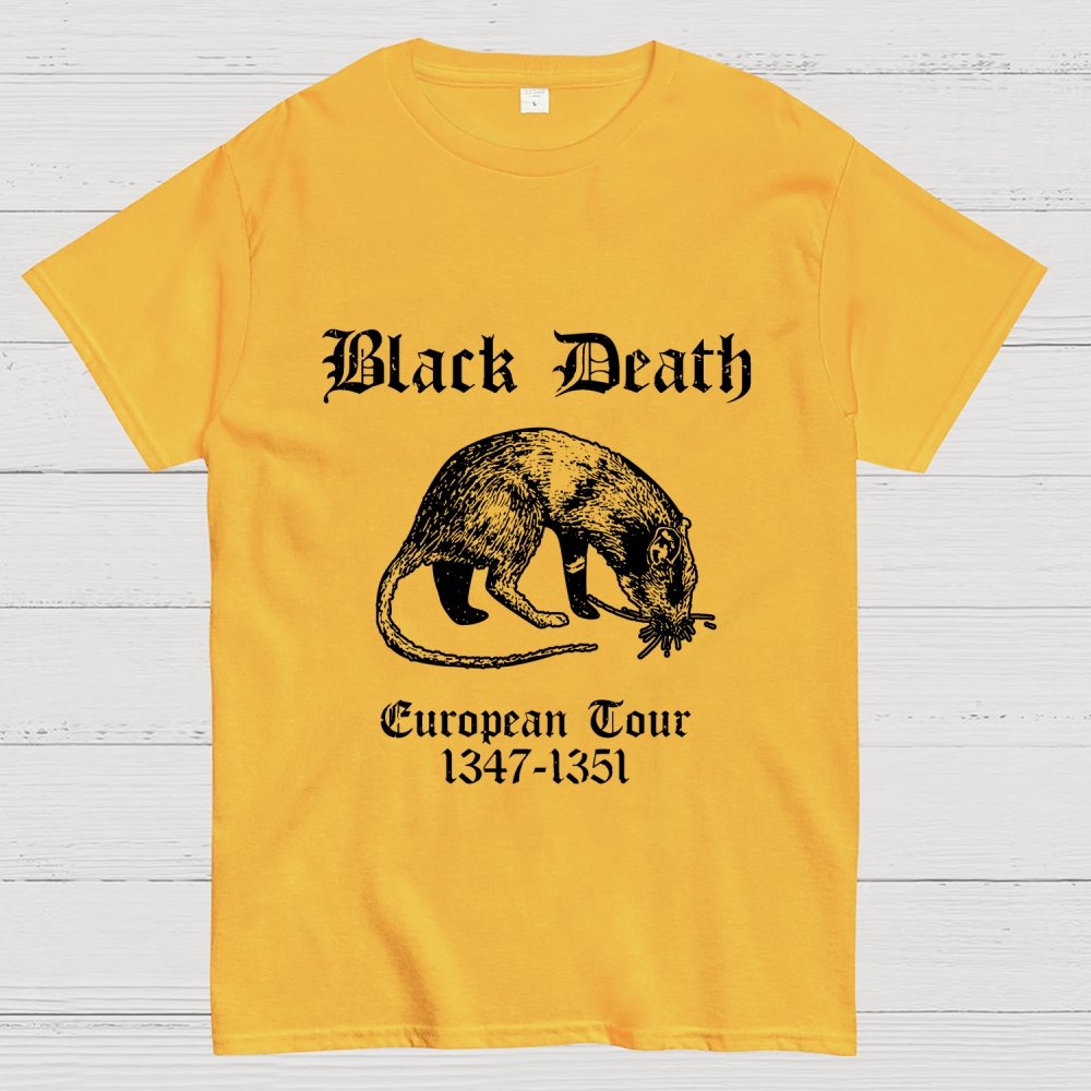 Black Death European Tour Unisex Geek T-Shirt