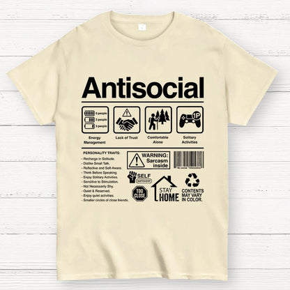 Antisocial Label Geek T-Shirt