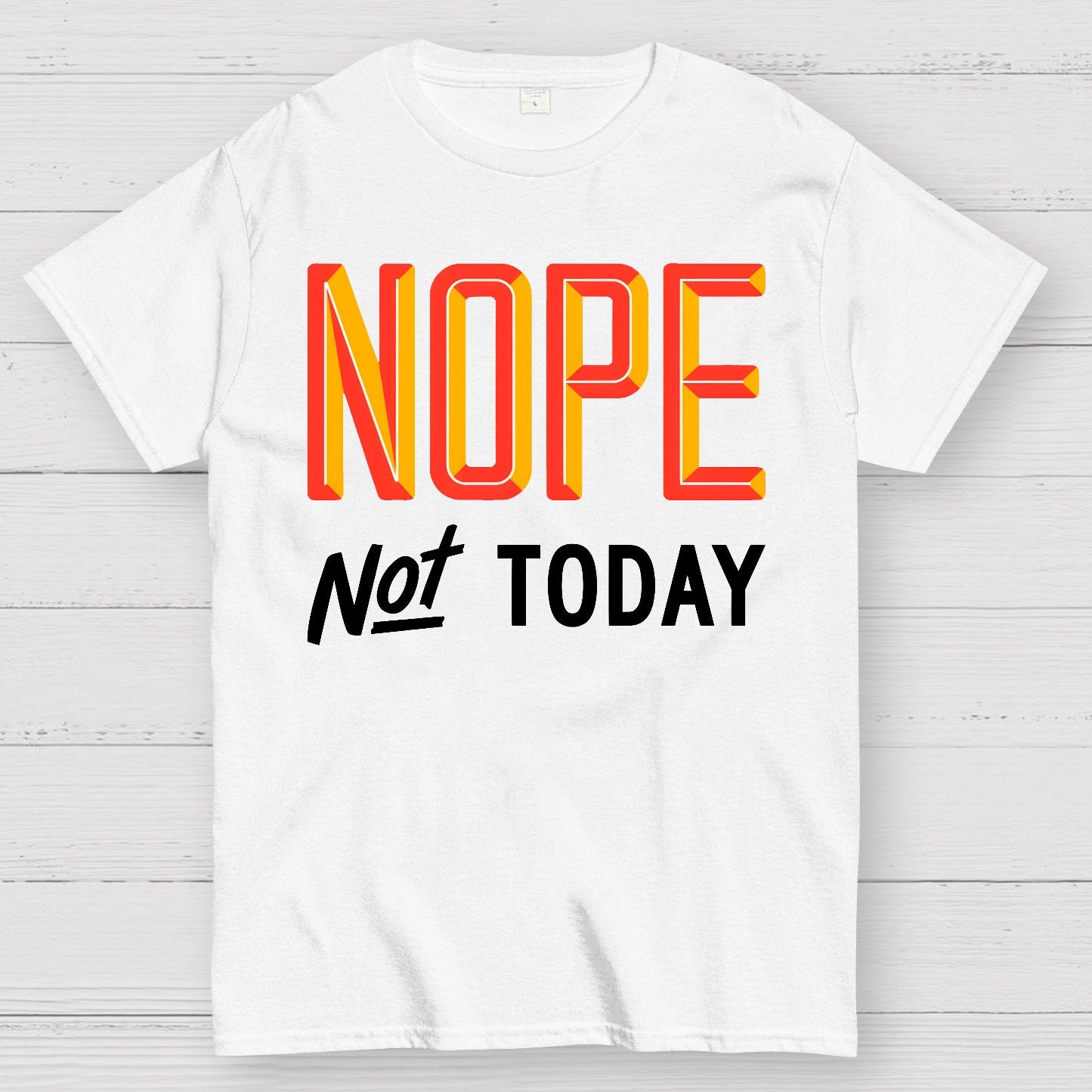 NOPE Geek T-Shirt
