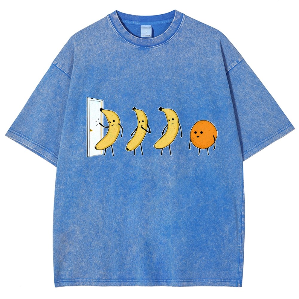 Knock Knock Funny Vintage Distressed T-shirt