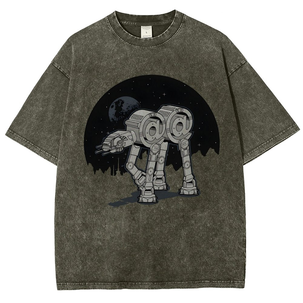 Ack…Ack… Vintage Distressed T-shirt