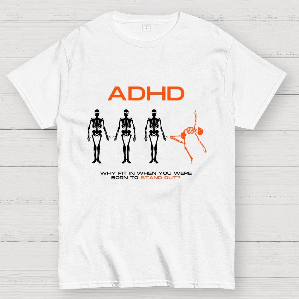 ADHD AWARENESS Unisex Geek T-Shirt