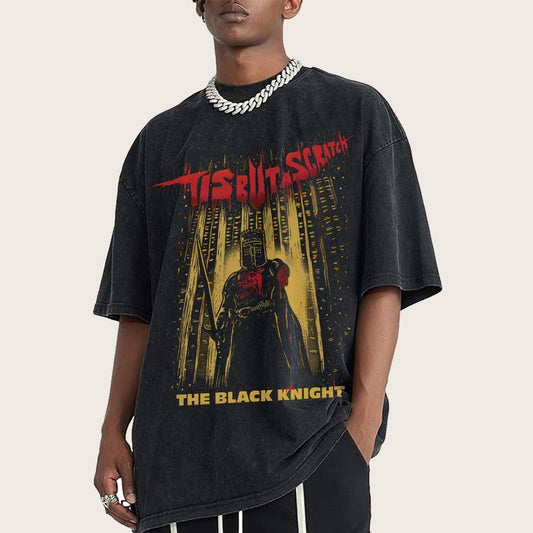 The Black Knight Vintage Distressed T-shirt
