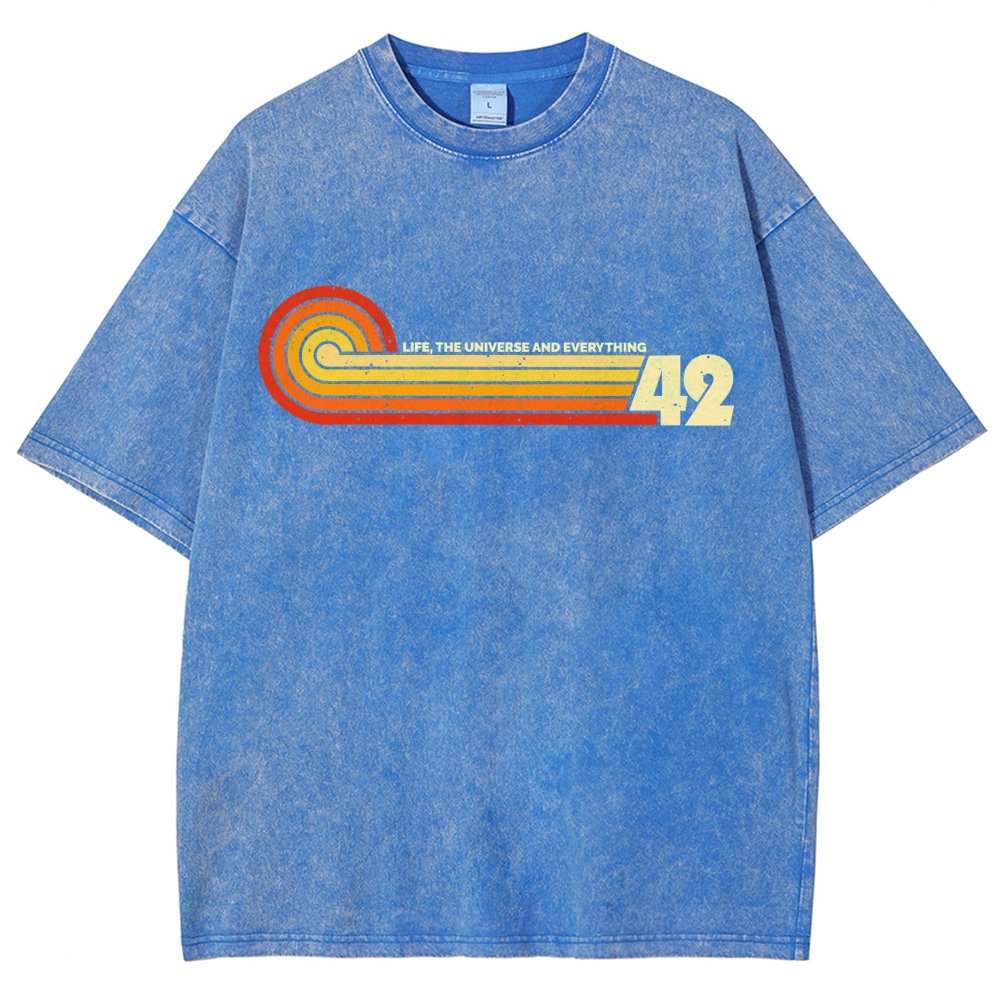 Answer Vintage Distressed T-shirt