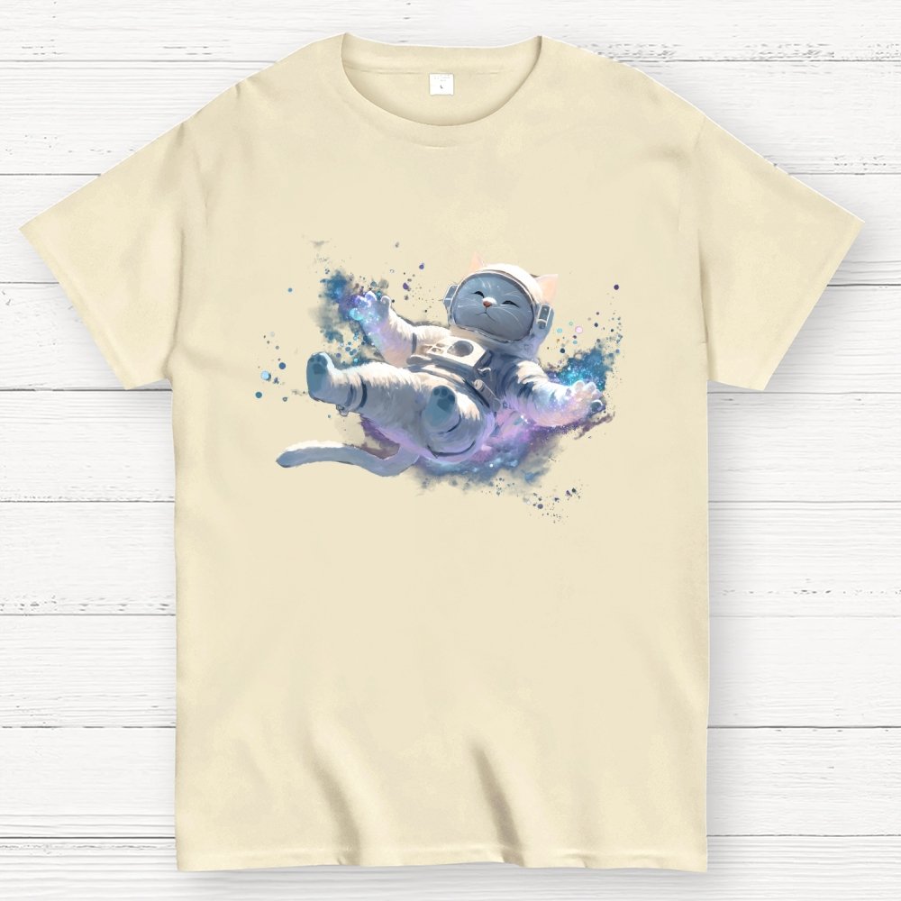 Astronaut Cat Geek T-Shirt