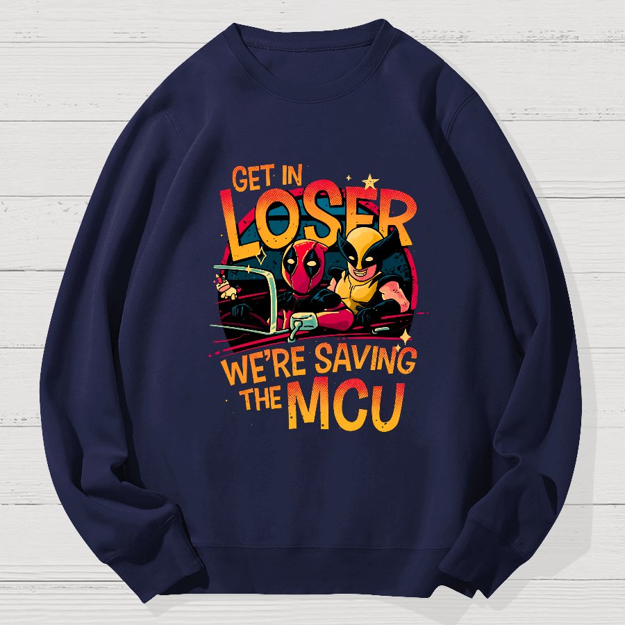 Saving The Universe Geek Cotton Sweatshirt